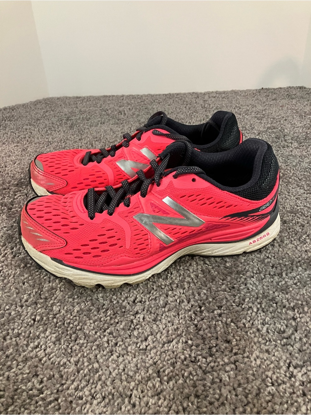 New Balance 880v6 Abzorb Womens Size 7 Running Shoes Pink W880PB6